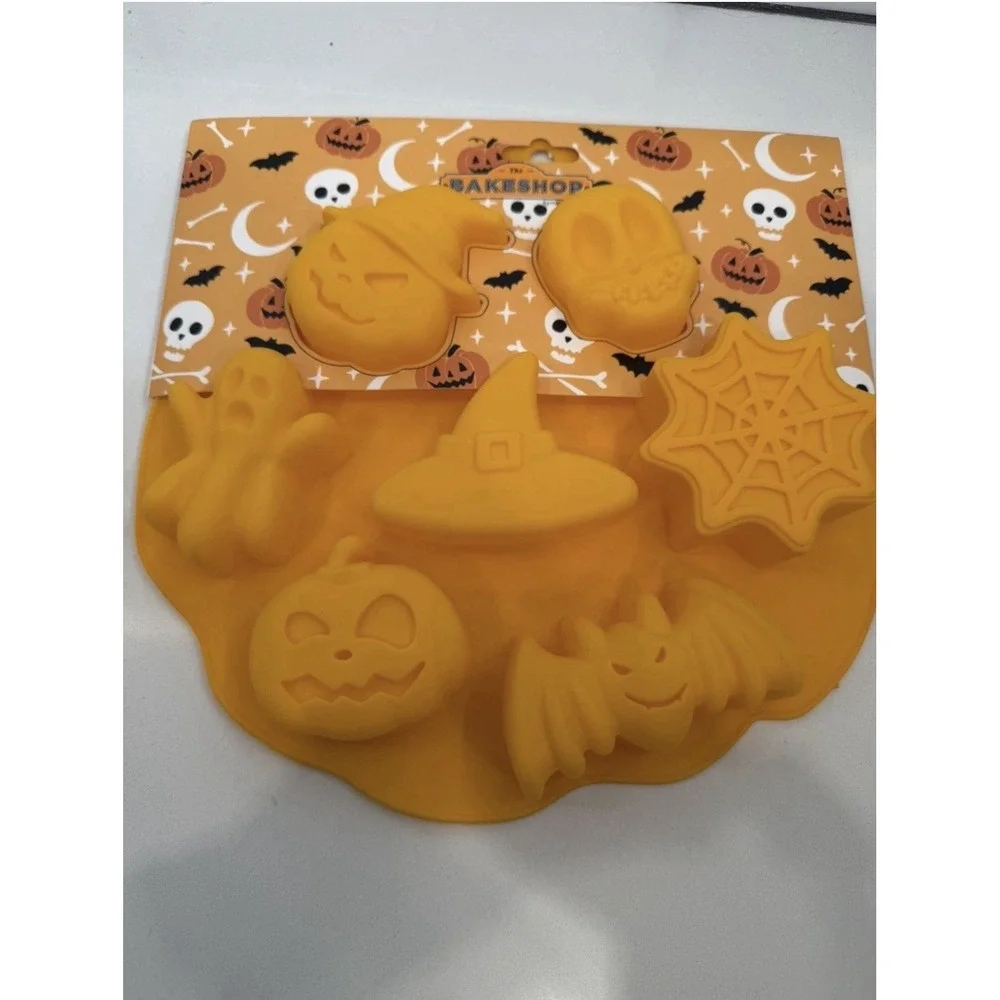 HALLOWEEN Silicone Cake Mold 7 Different Halloween Molds by The Bakeshop NEW